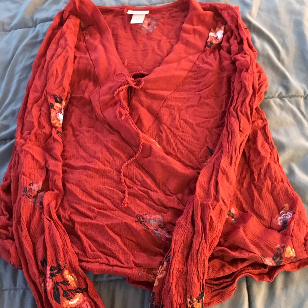 Long sleeve blouse